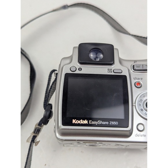 Kodak EasyShare Z650 6.1 MP Digital Camera Schneider-Kreuznach Lens - Picture 8 of 13